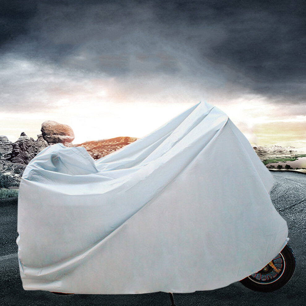 Waterproof Motorcycle Cover Xl 140X240cm All Weather Dustproof Sunproof 5001390413178