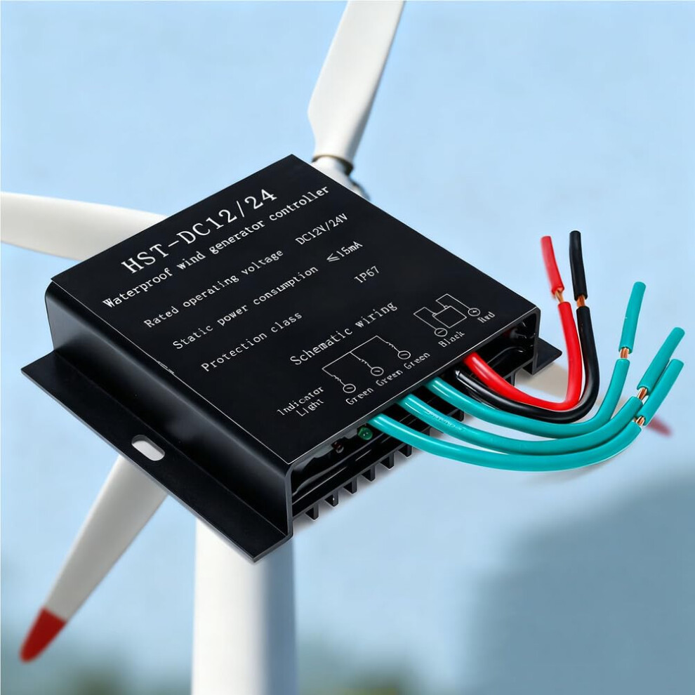 12V 24V 48V Mppt Wind Charge Controller 12000W Ip67 Waterproof Boost For Wind Turbine Battery 9455672110723