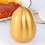 3Pcs Stainless Steel Pepper Shaker Egg Shaped Salt Shaker Set Kitchen Tool,Gold 5