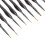 Detail Paint Brushes Set 5 Sizes Nylon Wool High Absorption, Easy Cleaning 4