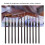 Detail Paint Brushes Set 5 Sizes Nylon Wool High Absorption, Easy Cleaning 9