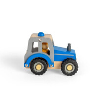 Trator Azul Bigjigs Toys