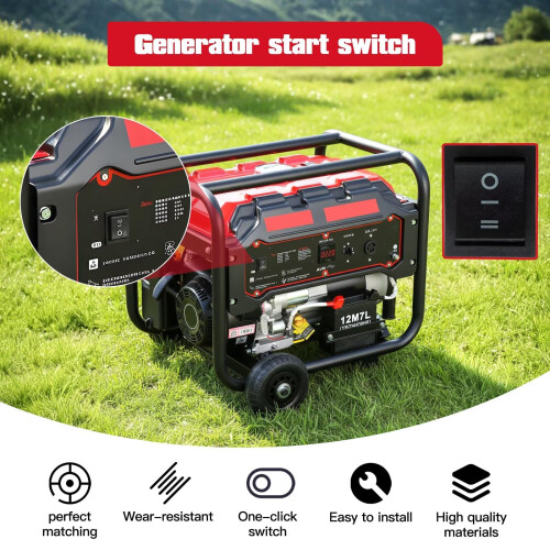 Start Switch 4Pack for Predator Generator 9500 8750 7000 Watt Models, Durable Replacement 2