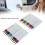 24 Pcs Water-Based Triangular Hand-Painted Markers Double Head for Art & Design 4