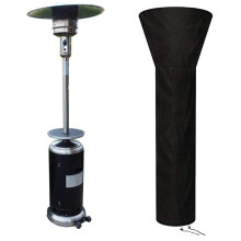 Patio Heater Cover Waterproof Heavy Duty Outdoor Protection with Windproof Drawstring, Black 221x85x48cm
