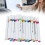 24 Pcs Water-Based Triangular Hand-Painted Markers Double Head for Art & Design 12