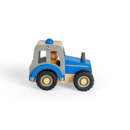 Tractor Azul Bigjigs Toys 1