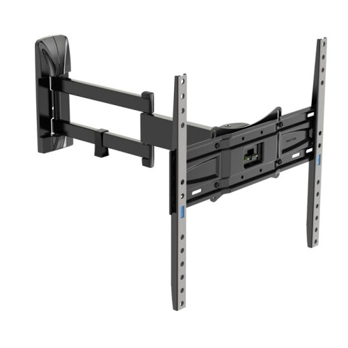 Meliconi SP 400SDR PLUS FB suporte de parede giratório e inclinável para TVs de 40 a 82 polegadas