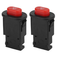 Motorbike Hazard Light Switch Button Dual Flash Warning Controller for Scooter