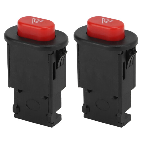 Motorbike Hazard Light Switch Button Dual Flash Warning Controller for Scooter