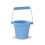 Bigjigs Seau en Silicone - bleu poudre 1