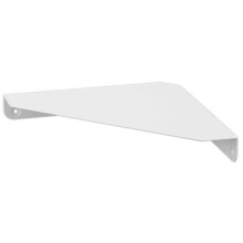 Scaffale ad angolo - YAMAZAKI - 6911 - Acciaio inossidabile - Bianco - 22 x 22 x 3,3 cm