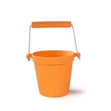 Bigijgs Seau en Silicone - orange abricot