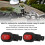 Motorbike Hazard Light Switch Button Dual Flash Warning Controller for Scooter 6