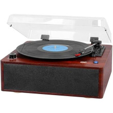 Soittotaso - TREVI - TT 1030 BT - Tyylikäs puu - Langaton audio - 33/45/78 kierrosta