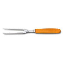 Forchetta da taglio - VICTORINOX - Manico arancione - Lama in acciaio inox 15cm - Ideale per la cucina professionale