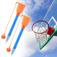 Kinder Basketball Stressabbaufederschaft - 14,3 cm, Schwarzes Ersatzpatrone