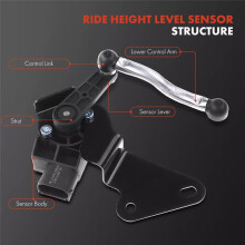 1Pair 4-Pins Rear Suspension Height Level Sensor Bracket for Ram 1500 2013 2014 56029617AC 56029618AC 56029618AB