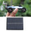 Solar Panel 4V 1W with 2AA 1.2V Rechargeable Batteries for Backup Lighting 1