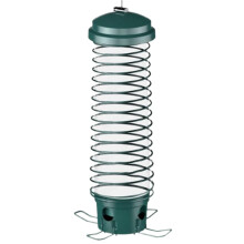 Squirrel Proof Metal Bird Feeder with Durable Iron Spiral Coil for Garden Patio Backyard Outdoors