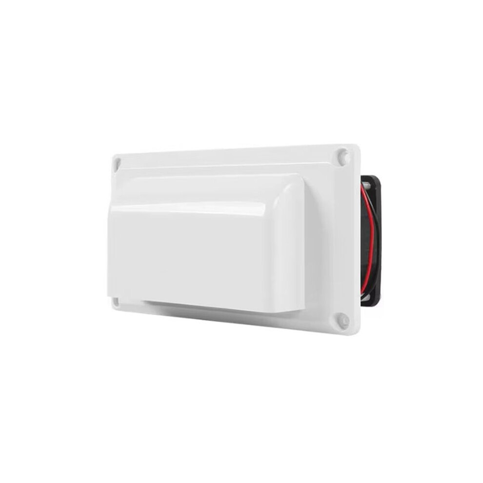 Caravan Motorhome Trailer Side Air Vent Ventilation Exhaust Fan Rv Dc12v For Campers Trailer Boat Marine Yacht White 4712271199180
