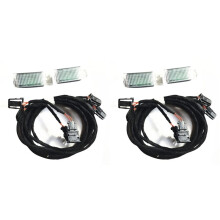 4x LED Footwell Light Foot Lamp Cable Wiring Harness for B7 B8 CC 7 MK7 7.5 MK2 5GG947409