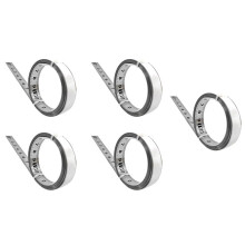 5X Stainless Steel Adhesive Scale Precision Woodworking Guide Rail Self-Adhesive Tape Measure Metal Ruler,C-100cm