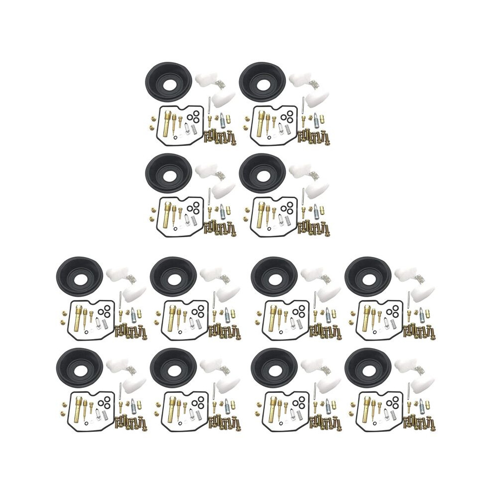 12X Motorcycle Carburetor Repair Kit Motorcycle Accessories For Zephyr Zr750h Zr-7 Zr-7S Zr750 Zr 750 Black/Gold 4713739177160
