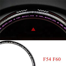 Car Central Control Decoration Circle Navigation Screen Cover for JCW F54 CLUBMAN F60 COUNTRYMAN 8.8inch