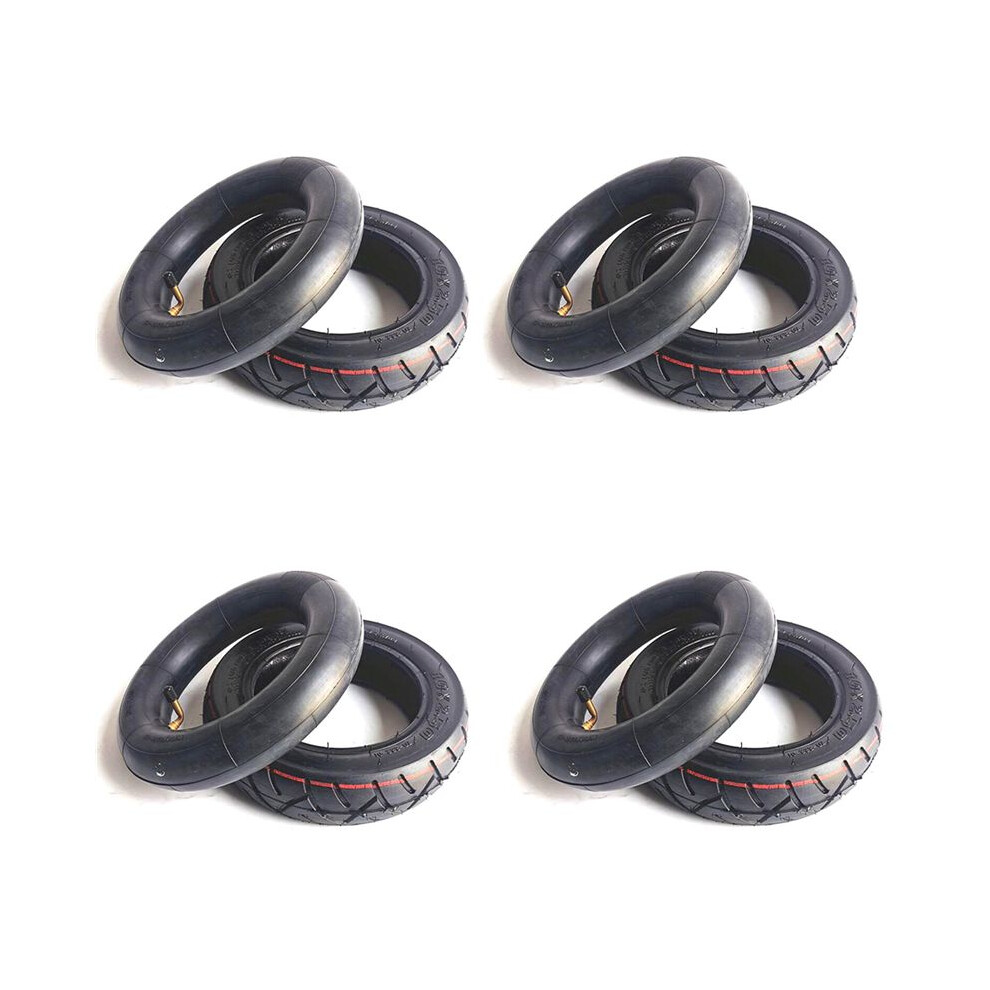 4Pcs 10X2.5 Speedway Tire And Tube Set 10 Inch Road Tire For Zero 10X Kaabo Mantis Scooter Parts Black 4713802263868