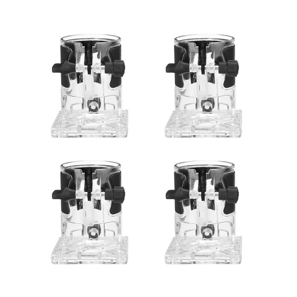 4X Trimmer Machine Base Woodworking Cutter Electric Trimmer Machine Base Power Tool Accessories Plunge Router Base 6031735437742