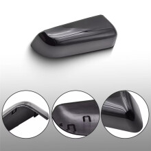 Coque de Rétroviseur Latéral de Voiture, Capuchon D'Aile de Porte, Coque de Rétroviseur pour F-150 2009-2014, Noir Brillant