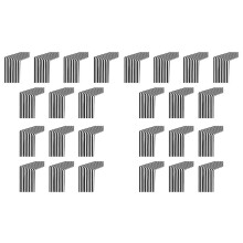 20 Pack Tafelloper Polyester Tafeldecor Klassiek Zwart-Wit Gestreepte Tafelloper Modern Elegant Design