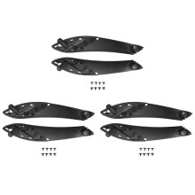 3X Black Front Left/Right Car Inner Door Handle Trim Pull Grab Panel Handle for 3 4 Series F30 Interior Door Handle