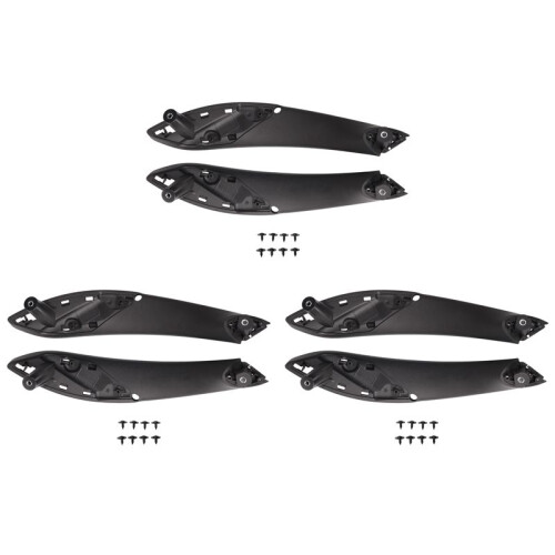 3X Black Front Left/Right Car Inner Door Handle Trim Pull Grab Panel Handle for  3 4 Series F30 Interior Door Handle