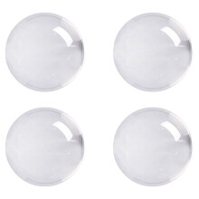4X Transparent Couleur Verre Cristal Boule de Sphère de Guérison Photographie Accessoires Props Balle Décor 50Mm