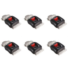 6X Universal Motorcycle Helmets Clip Strap Quick Release Disconnect Buckle New