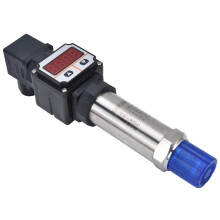 Digital Display Pressure Transmitter 0-0.6MPa Stainless Steel PVC, 4-20mA
