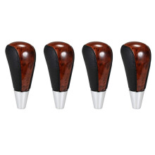 4X Car Shift Lever Knob Gear Shift Knob Lever Shifter for Prado Hilux 2011 Crown RAV4 Fortune 2012 Black