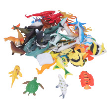 48pcs Miniature Sea Animals Toys Eco Friendly Material for Kids Ages 4-6