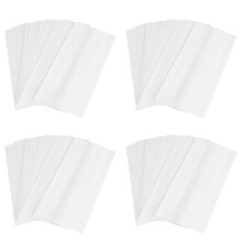 400 Pieces Sublimation Shrink Wrap Sleeves 5X10 Inch White Bag for 567G Tight Tumblers, Heat Transfer Shrink Film