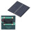 Solar Panel 4V 1W with 2AA 1.2V Rechargeable Batteries for Backup Lighting 4