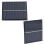 Solar Panel 4V 1W with 2AA 1.2V Rechargeable Batteries for Backup Lighting 6