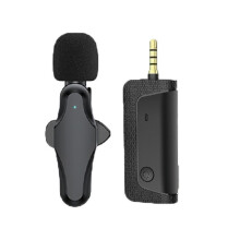 K35 Pro Wireless Microphone Lavalier Noise Reduction 3.5mm AUX for Megaphones Amplifier Camera Computer Mobile Phone