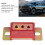 Red PU Metal Transmission Mount Set 17