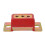 Red PU Metal Transmission Mount Set 8
