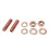 Red PU Metal Transmission Mount Set 4