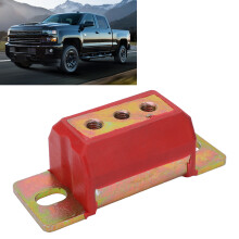 Red PU Metal Transmission Mount Set