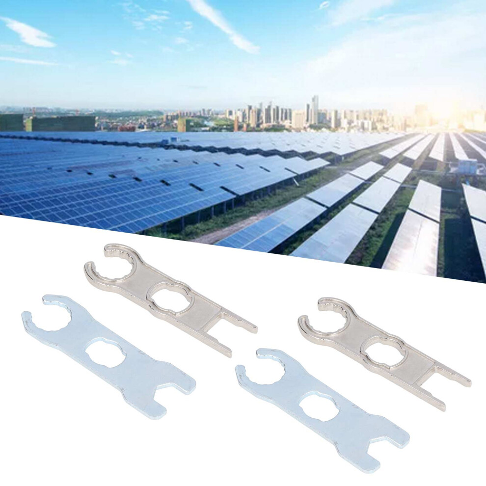 2Sets Aluminum Solar Connector Wrenches Lightweight Heavy Duty Spanners 4221390414611