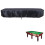 2X 8Ft Billiard Pool Table Cover with Drawstring Durable Waterproof Table Cover for Rectangle Table, Black 5